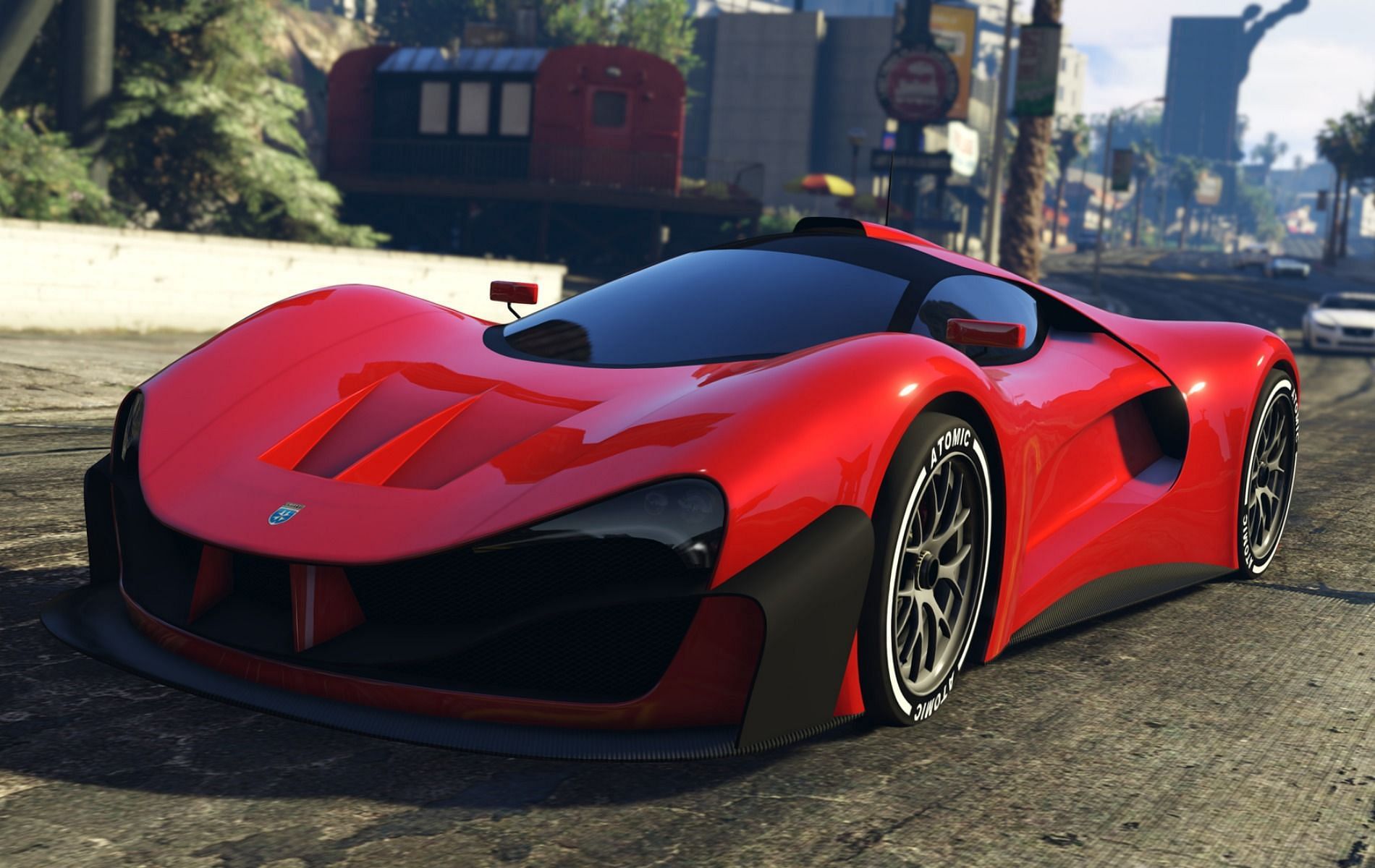 The Grotti Visione as it appears in GTA Online (Image via Rockstar Games)