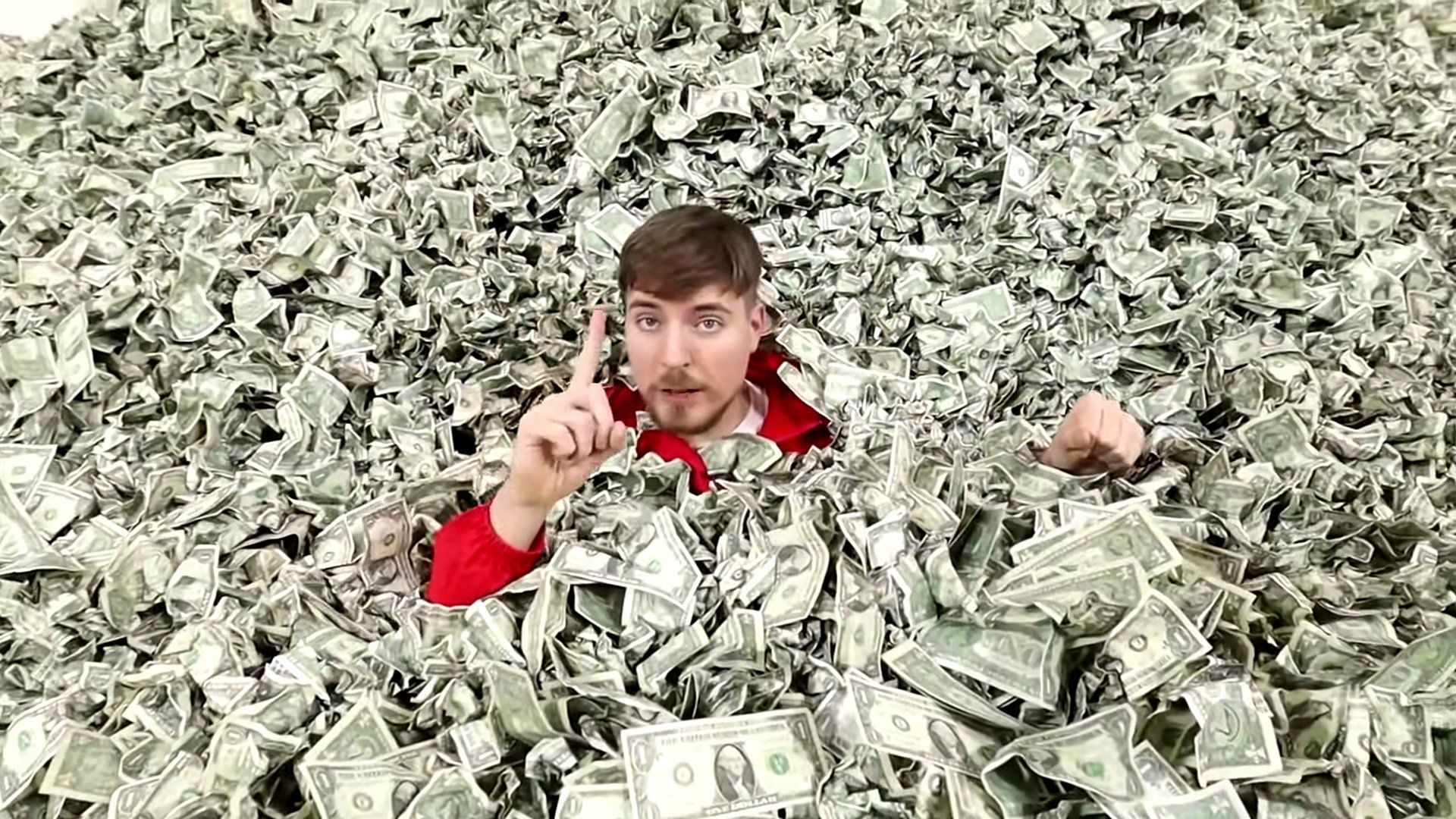 MrBeast is known for his expensive challenges (Image via MrBeast, YouTube)