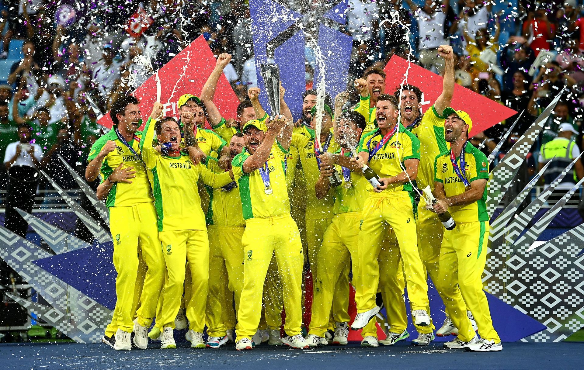 Australia were crowned champions of the ICC Men&#039;s T20 World Cup 2021