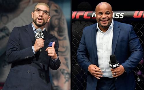 Ariel Helwani and Daniel Cormier