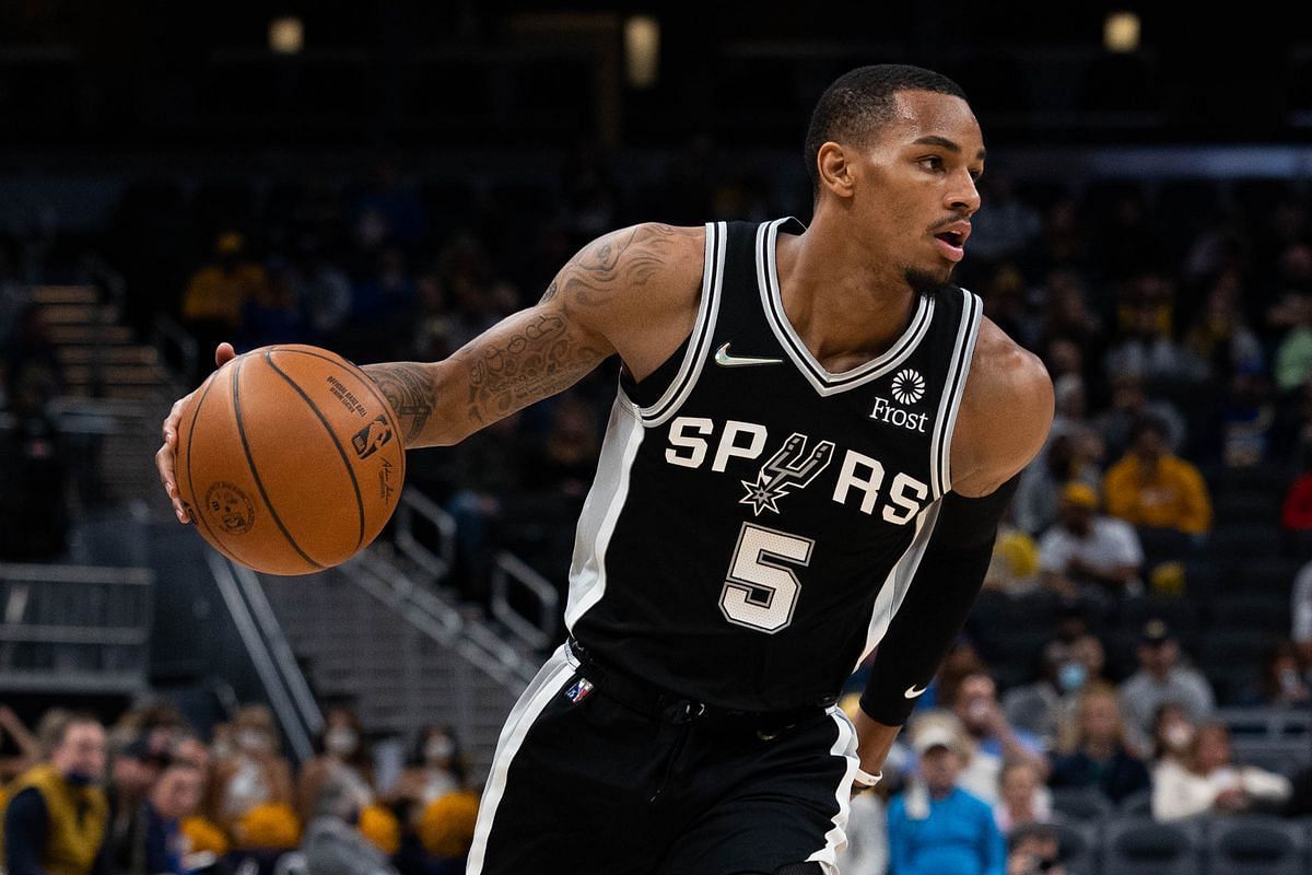 San Antonio Spurs guard Dejounte Murray has impressed this year.