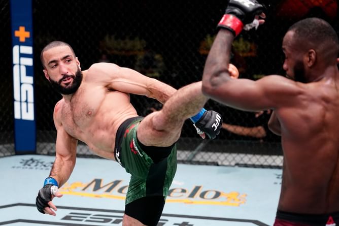 "Took it on 2 weeks last time give me 4 this time I’m ready" - Belal Muhammad is willing to rematch Leon Edwards at UFC 269 following Jorge Masvidal's injury announcement