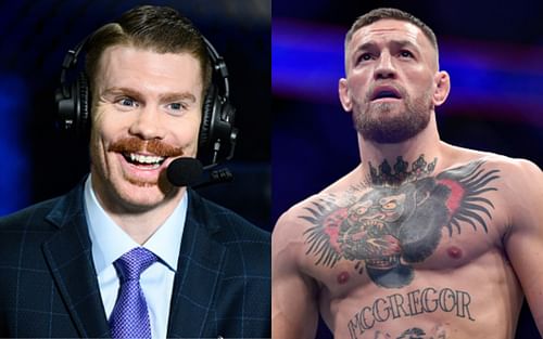 Paul Felder (left); Conor McGregor (right)