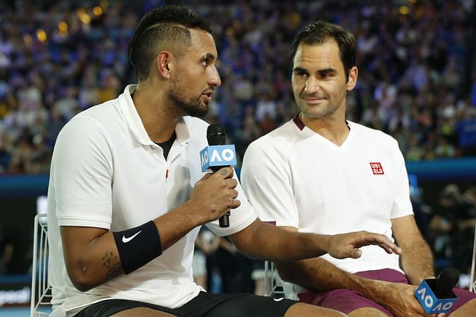 Nick Kyrgios claims "without Roger Federer, there is no Djokovic or Nadal", believes Djokovic will become the GOAT once he wins his 21st Slam