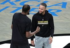 "I've always said KD was a 7-foot version of Steph Curry" - Chris Broussard compares Kevin Durant with Curry, says the latter will move ahead in the GOAT conversation with a title this season