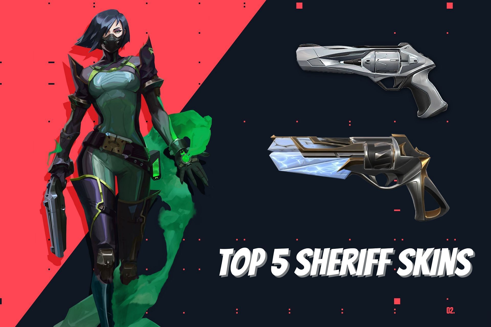 What are the 5 best sheriff skins at present in Valorant? (Image via Sportskeeda)
