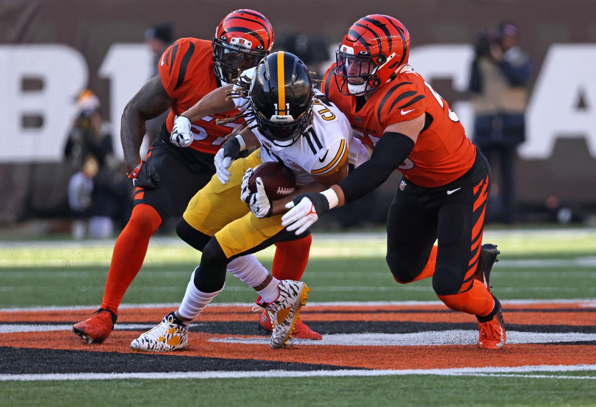 Pittsburgh Steelers wide receiver Chase Claypool v Cincinnati Bengals