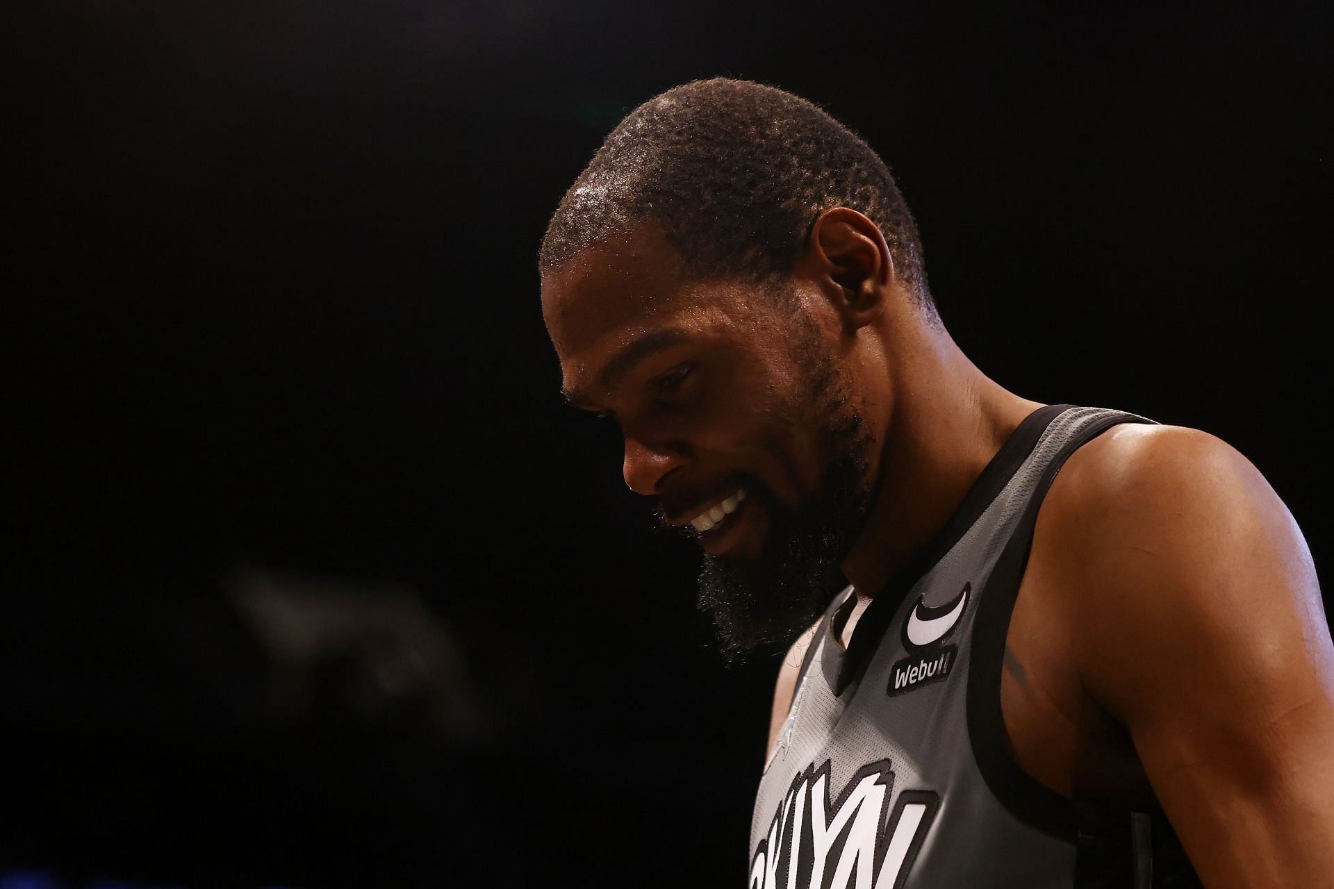Kevin Durant with the Brooklyn Nets