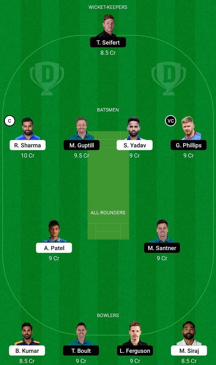 IND vs NZ Dream11 Fantasy Tip #1ot