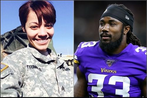 Gracelyn Trimble has filed a lawsuit against Vikings running back Dalvin Cook (photo: Black Sports Online)