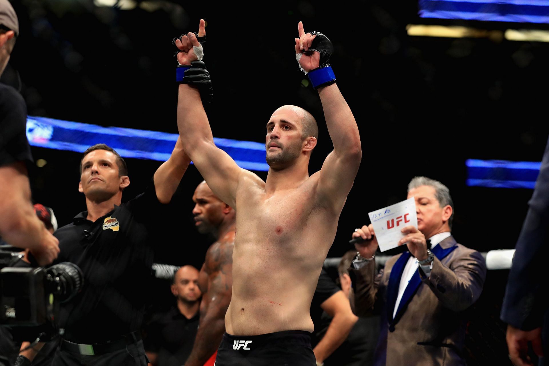 Volkan Oezdemir became a UFC title challenger after just three fights