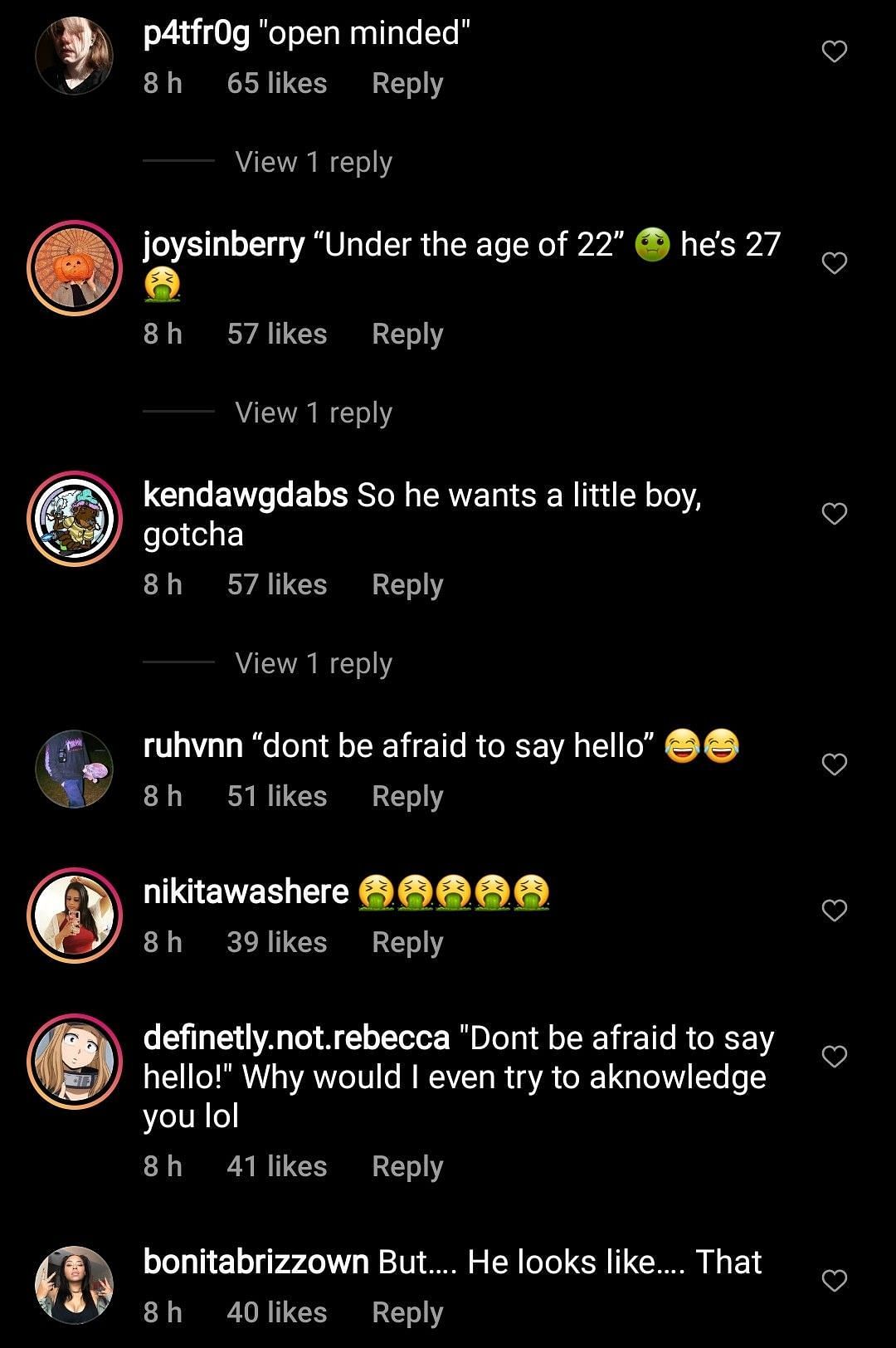 Internet reacts to Ice Poseidon&#039;s alleged Tinder profile 2/3 (Image via Instagram/defnoodles)