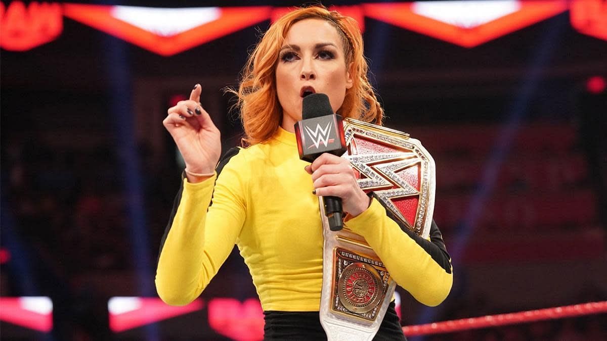 Becky Lynch is the current RAW Women&#039;s Champion
