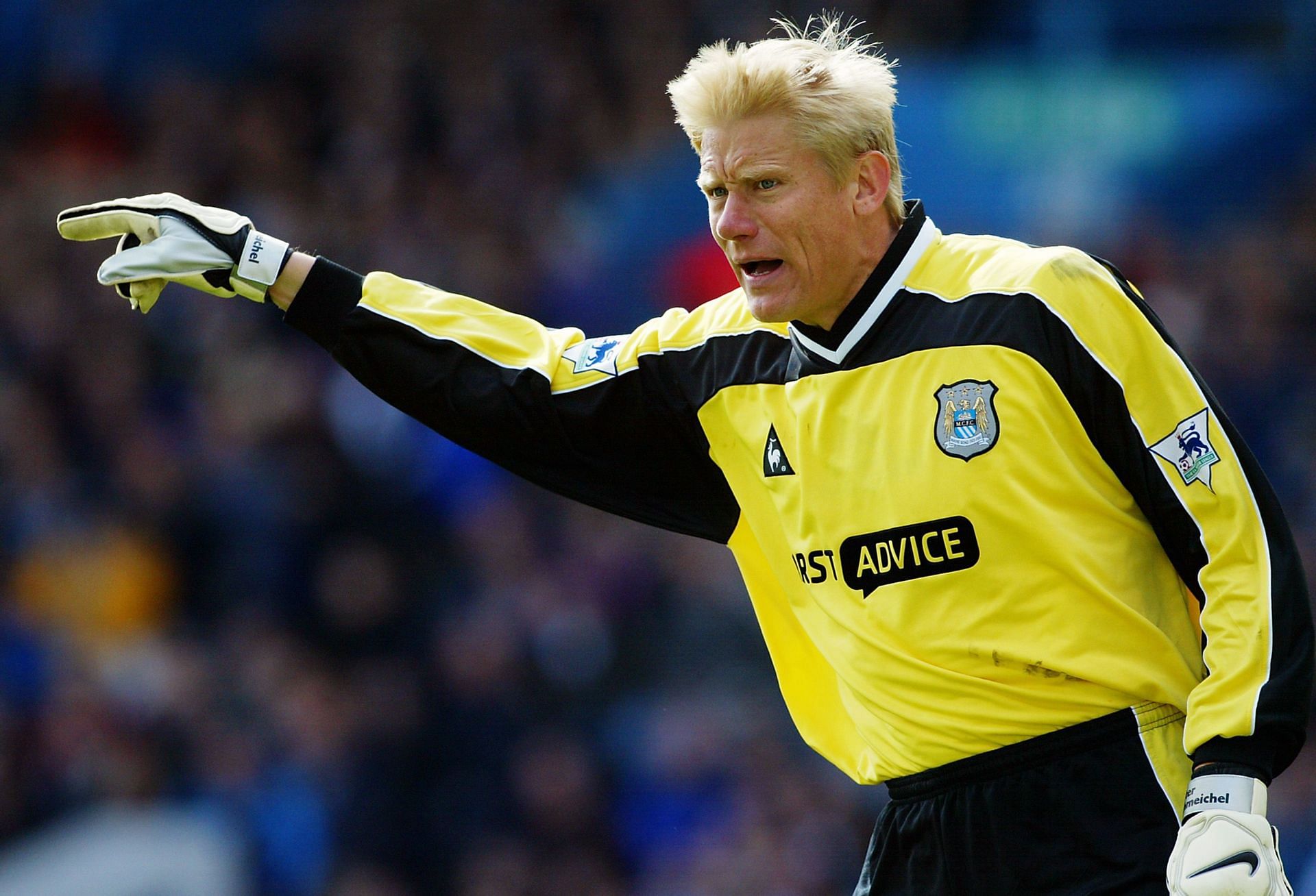 Peter Schmeichel ended his glorious career at Man City