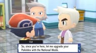 A trainer meeting Professor Oak (Image via ILCA)