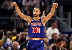 Watch: Steph Curry plays 'Rock, Paper, Scissors' with a young fan on courtside
