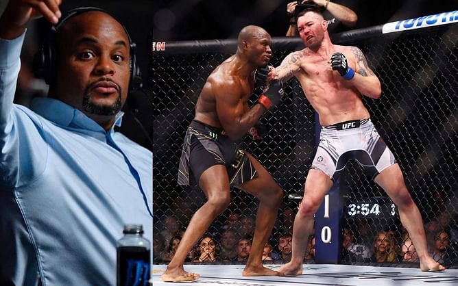 Watch: Daniel Cormier hilariously pulls out a box of popcorn before the Kamaru Usman vs. Colby Covington rematch at UFC 268