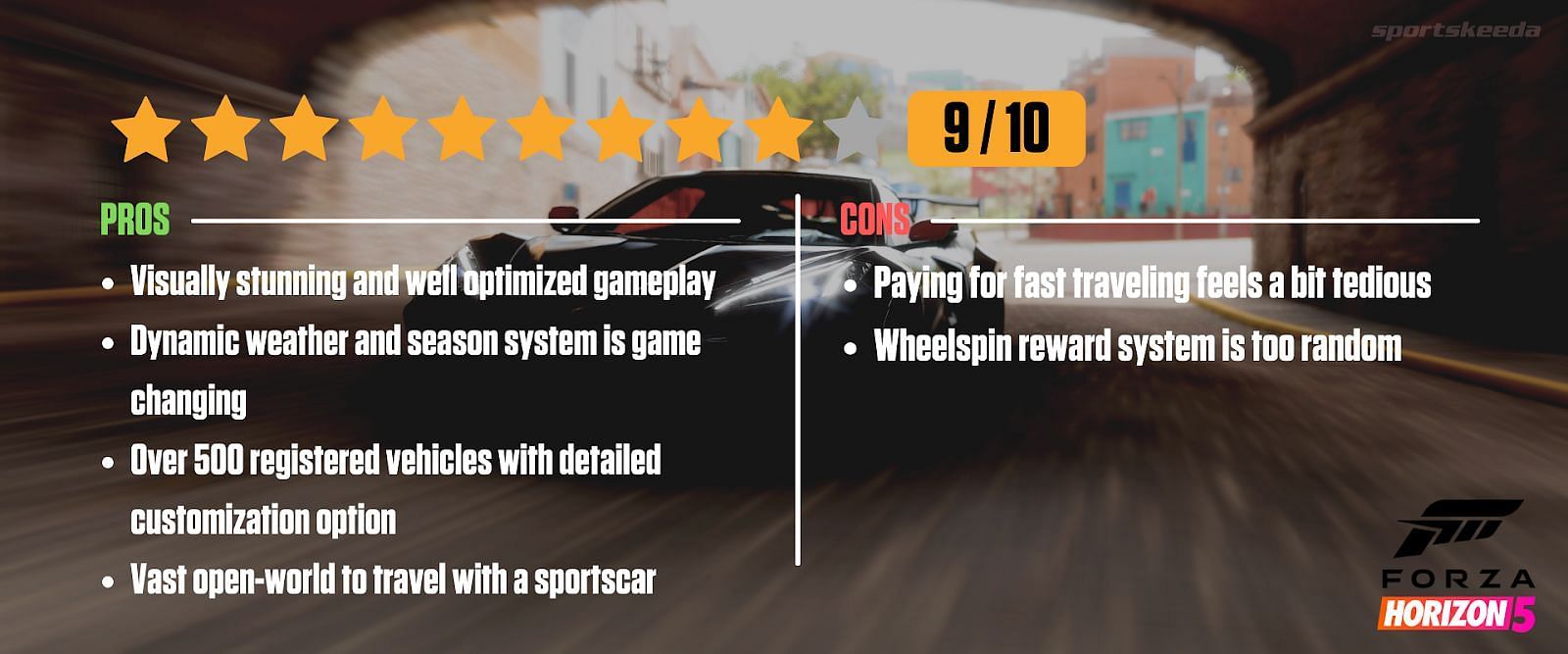 Forza Horizon 5 Reviews, Pros and Cons