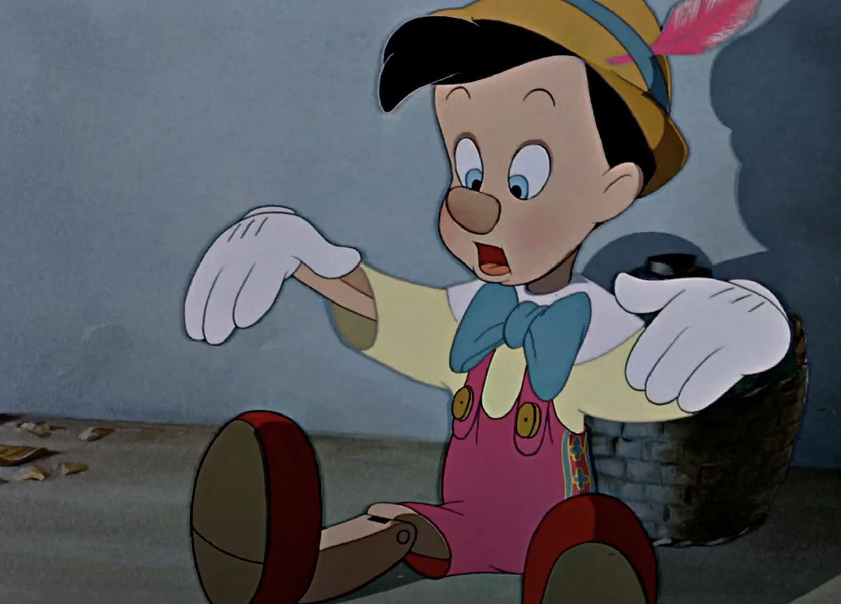 Pinocchio in the 1940 Disney film (Image via Disney)