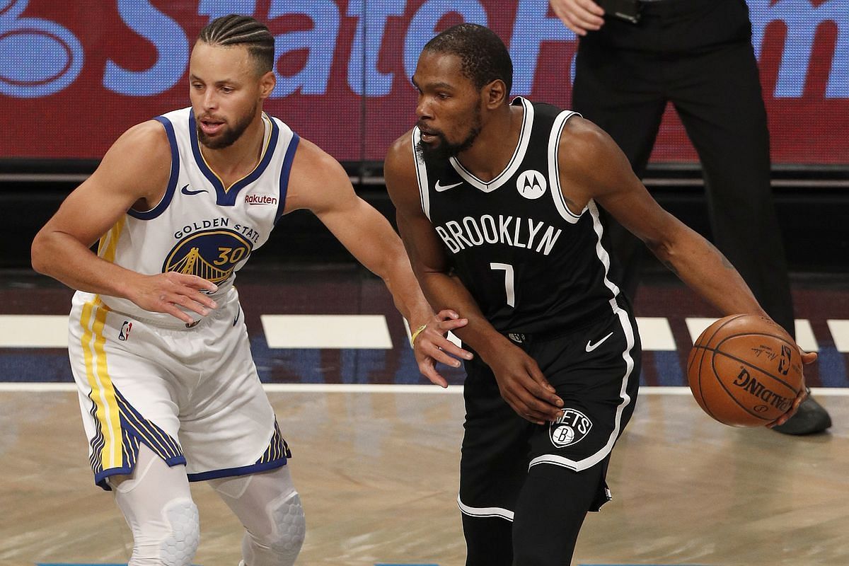Two of the greatest shooters on the planet will meet again on Tuesday as the Golden State Warriors take on the Brooklyn Nets at the Barclays Center. [Photo: Golden State of Mind]