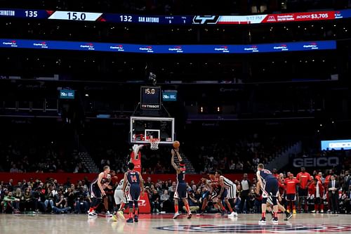 San Antonio Spurs v Washington Wizards