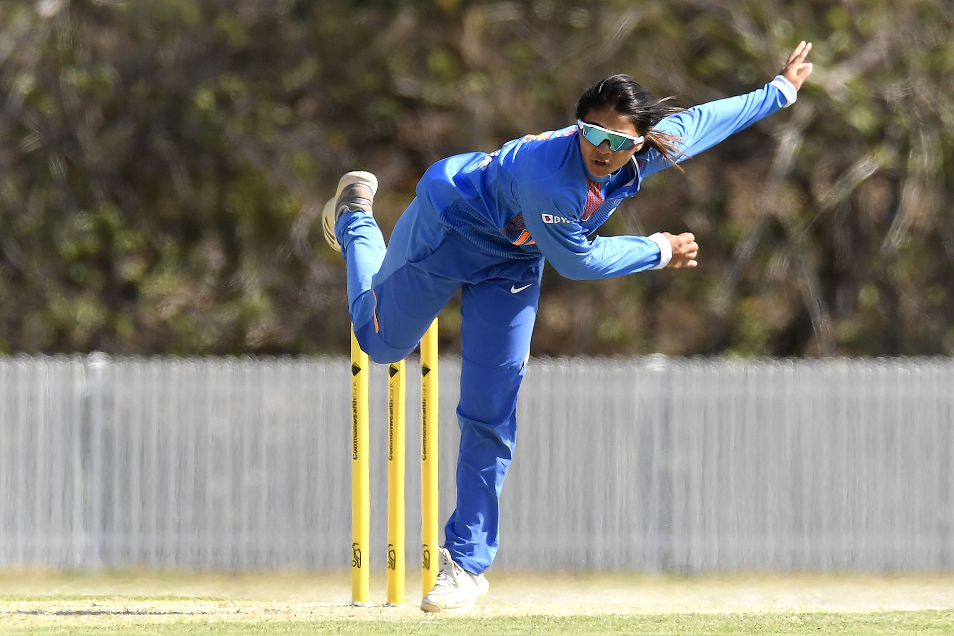 Devika Vaidya in action in Australia A v India A - 1st Women&#039;s T20