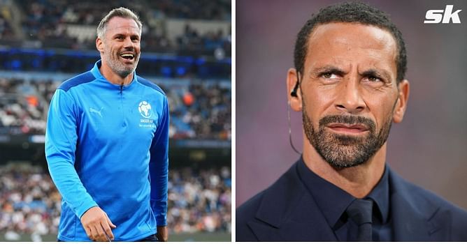 “When you stopped winning PL at Manchester United, you tried to move to Chelsea” – Jamie Carragher blasts Rio Ferdinand during Twitter row