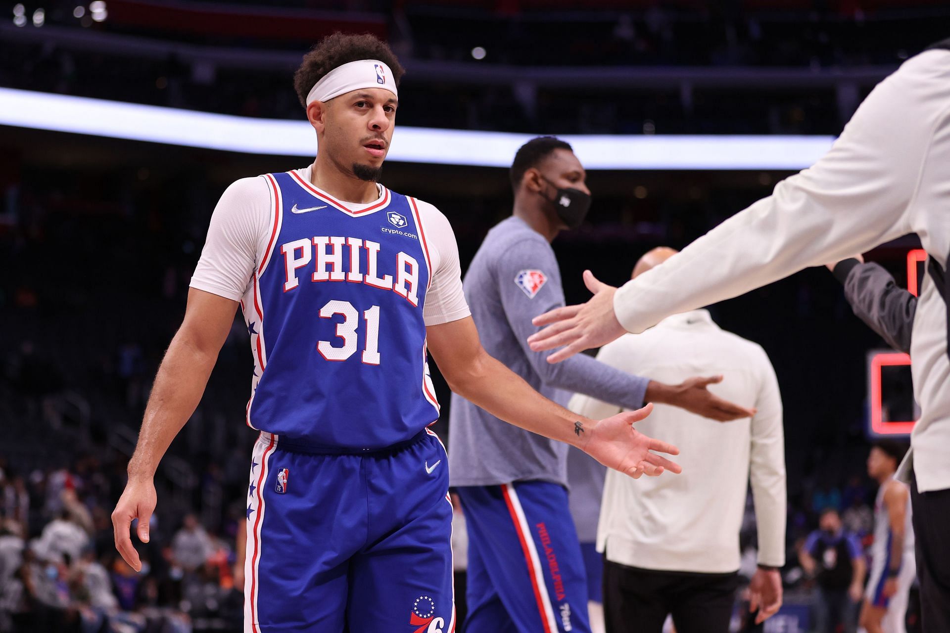 Philadelphia 76ers v Detroit Pistons