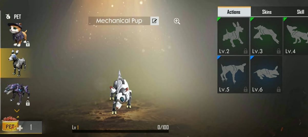 Edit option is beside the name of the pet (Image via Jonha Gaming; YouTube)