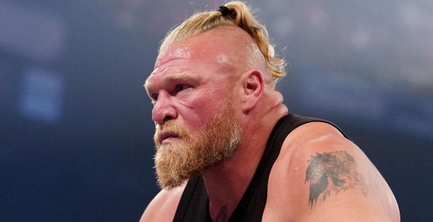 Brock Lesnar has never faced Bobby Lashley in WWE.