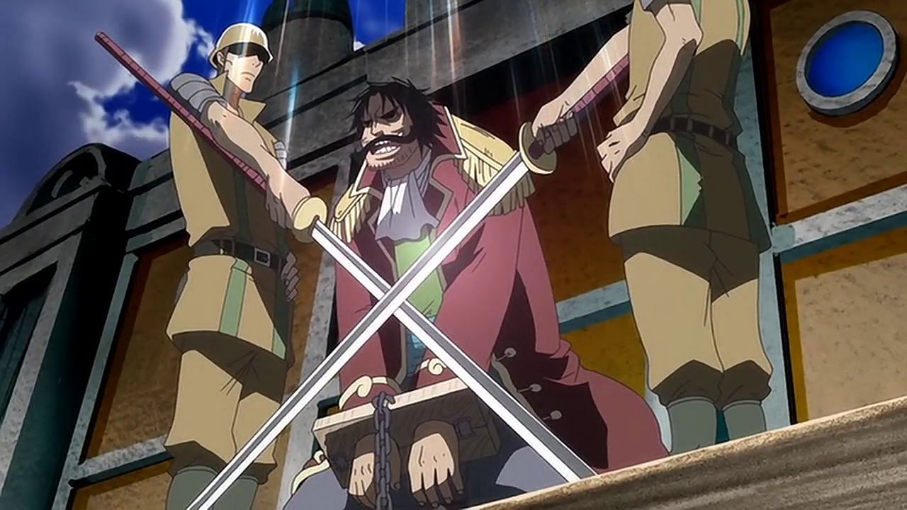 Gol D. Roger just before his execution (Image credits: One Piece wiki)