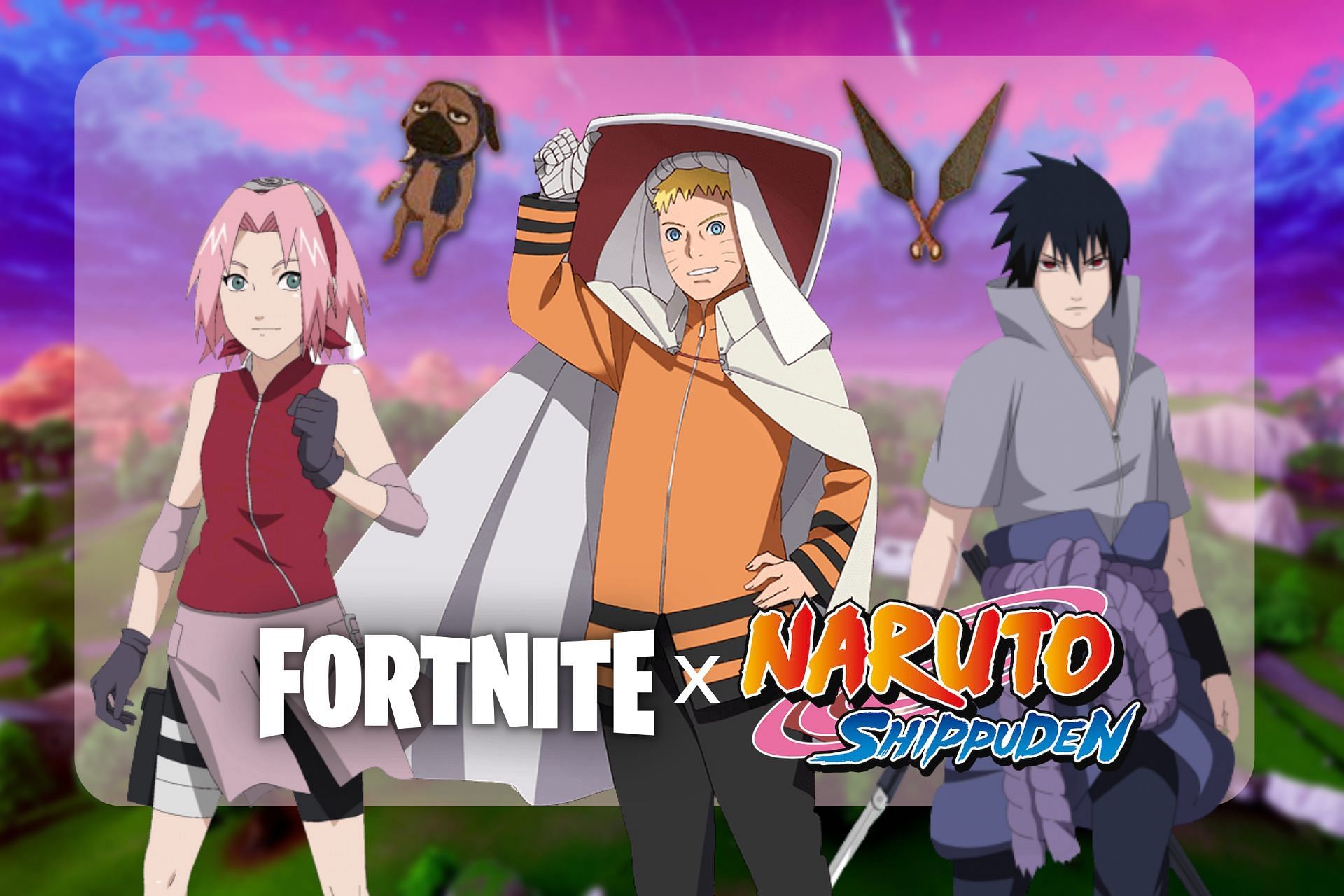 Fortnite Naruto Rivals Skins Bring More Ninjas To The Island On