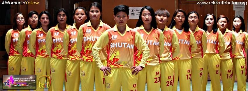 Bhutan Women&#039;s Cricket Team (Image Courtesy: Bhutan Cricket)