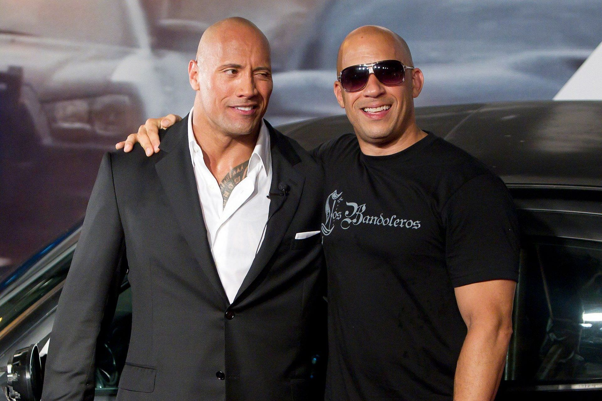 Dwayne Johnson and Vin Diesel have co-starred together for Fast &amp; Furious