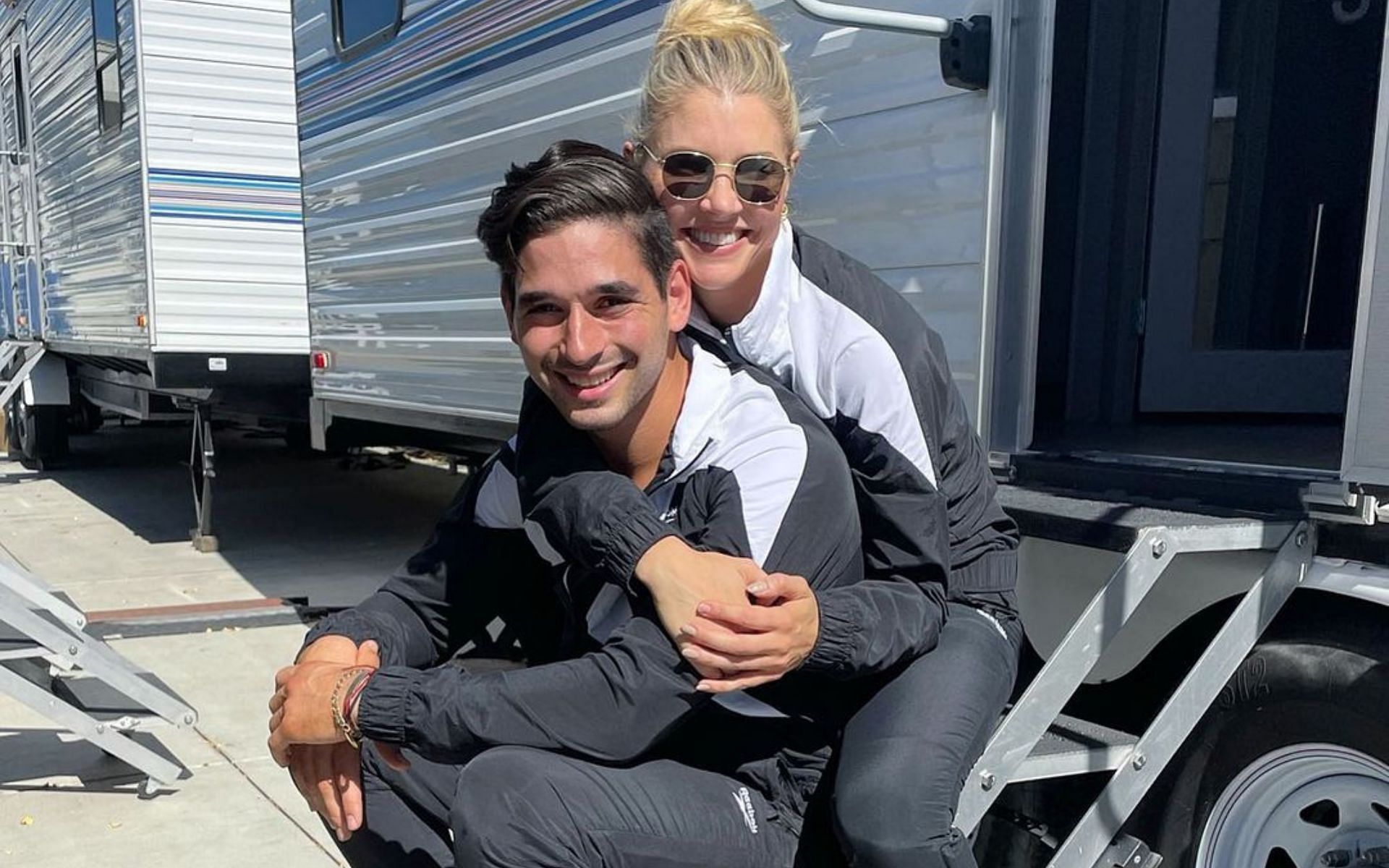 &#039;Dancing with the Stars&#039; partners Amanda Kloots and Alan Bersten (Image via dancingabc/ Instagram)