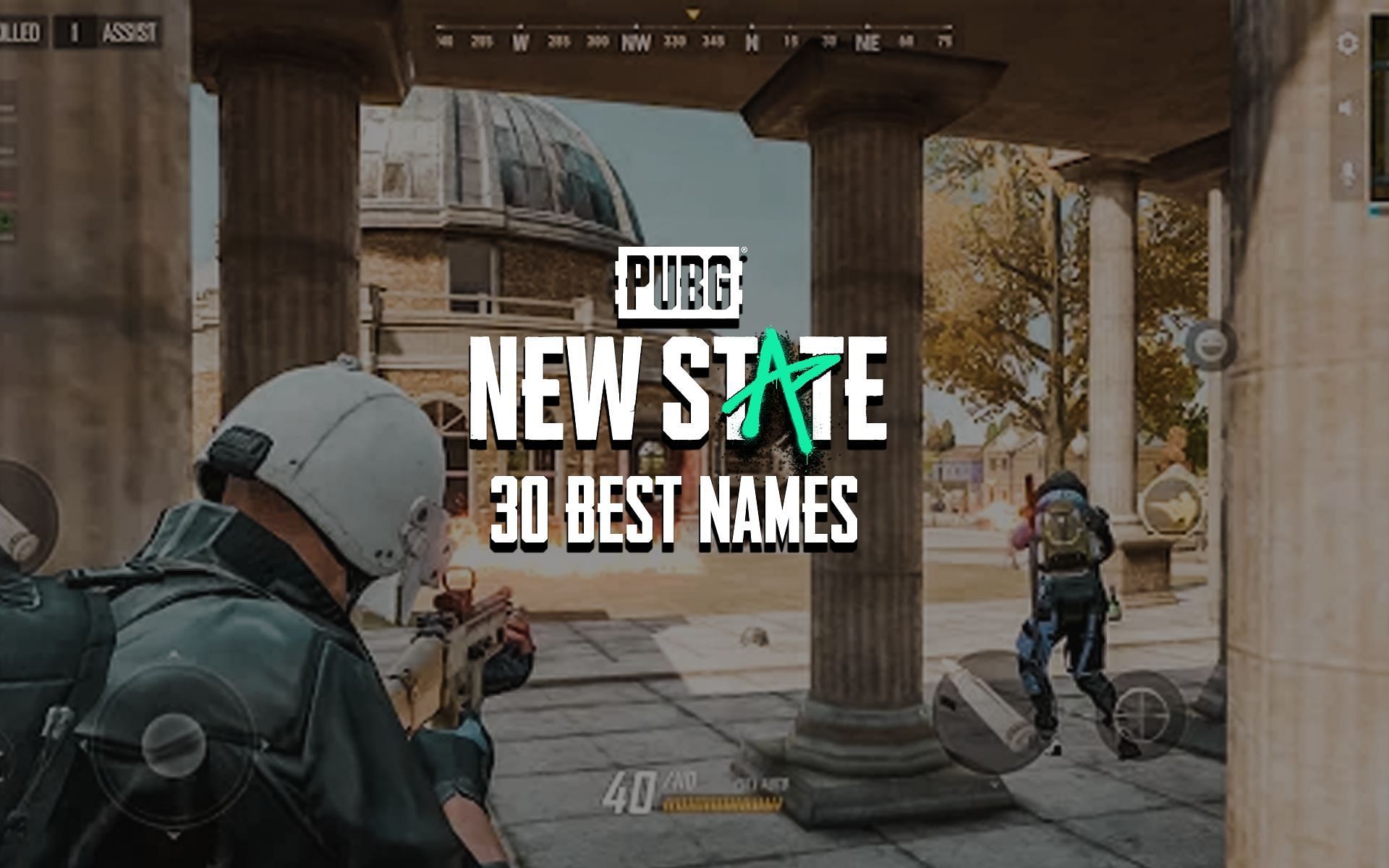PUBG New State in-game names (Image via Sportskeeda)