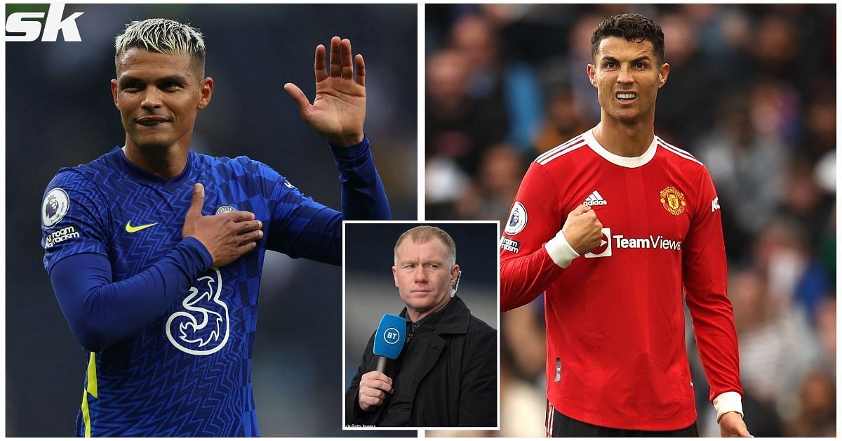 Thiago Silva has hit back at Paul Scholes&#039; claims regarding Cristiano Ronaldo.