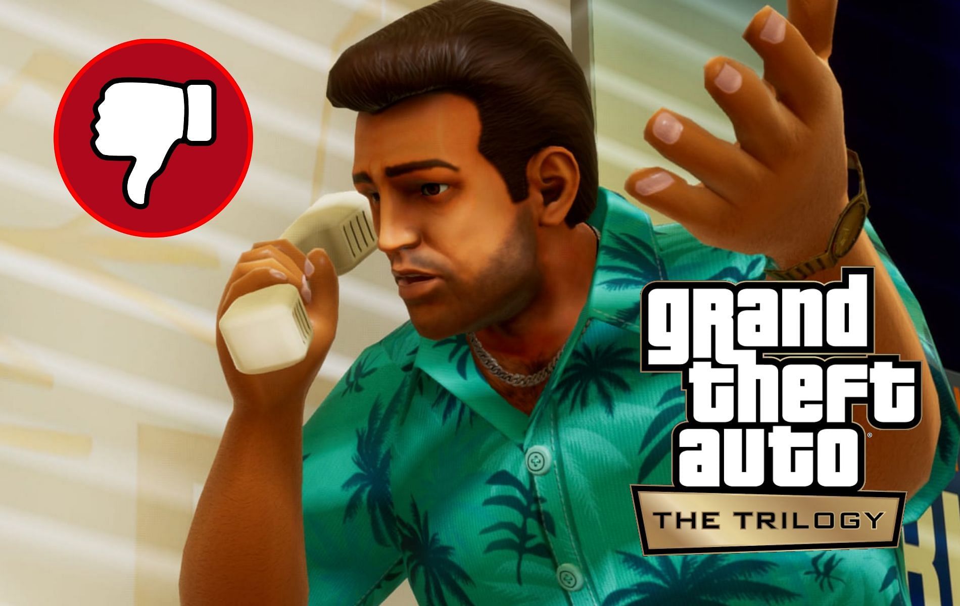 Fans aren&#039;t happy with the GTA Trilogy (Image via Rockstar Games)