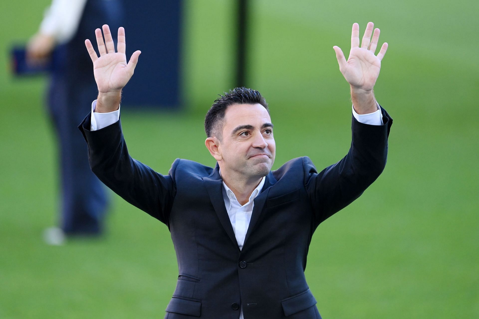 Newly-appointed Barcelona manager Xavi. (Photo by David Ramos/Getty Images)