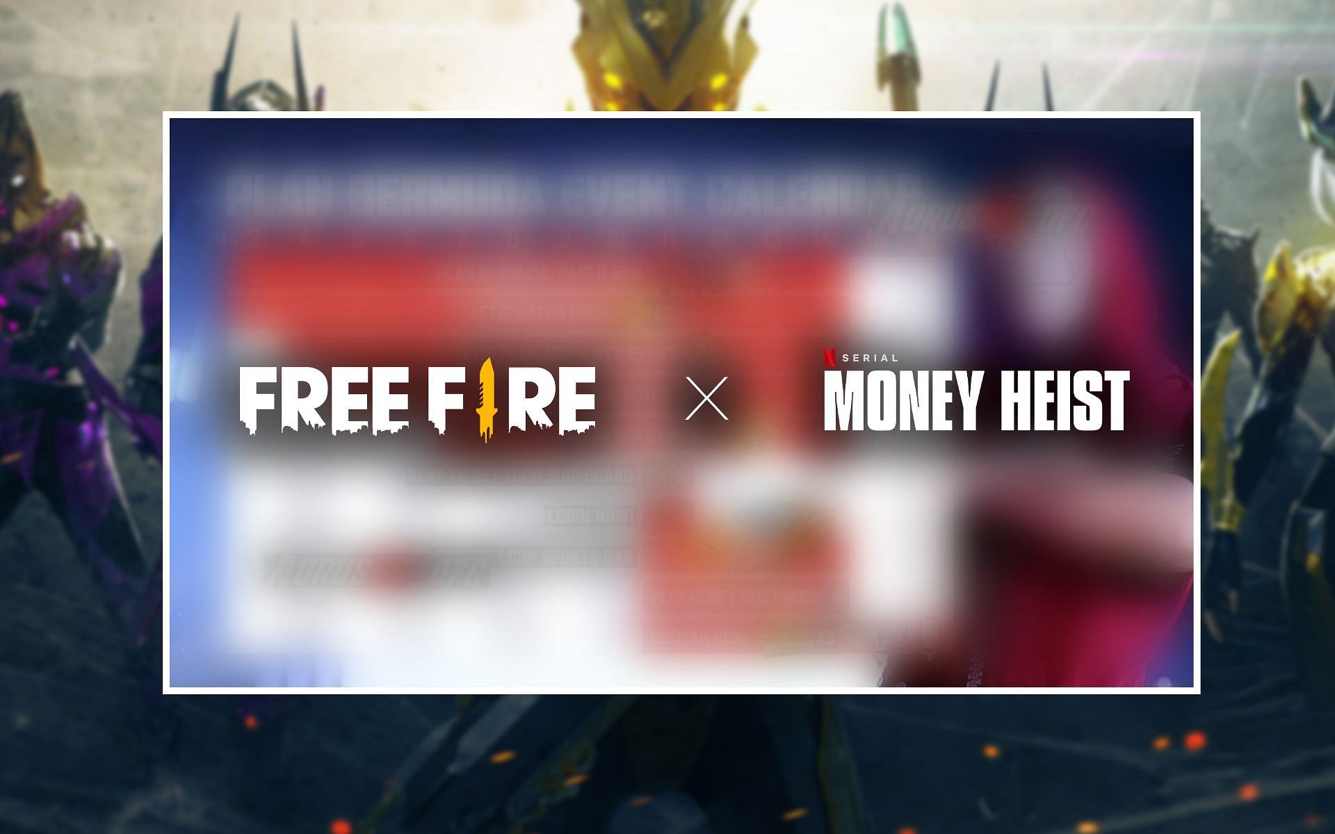 Free Fire x Money Heist collaboration (Image via Free Fire)