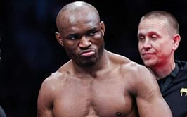 When did UFC welterweight champion Kamaru Usman come to America?