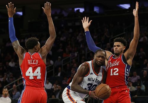 Philadelphia 76ers v New York Knicks