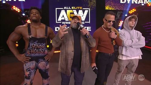 Team Taz confronted Dante Martin and Lio Rush on AEW Dynamite