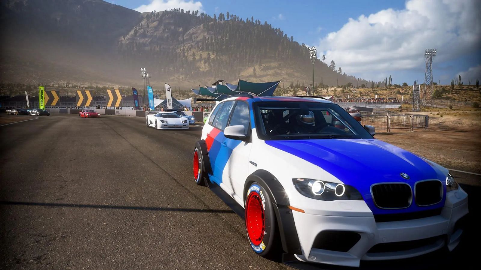 The handling of the BMW X5 M is amazing (Screengrab from Forza Horizon 5)
