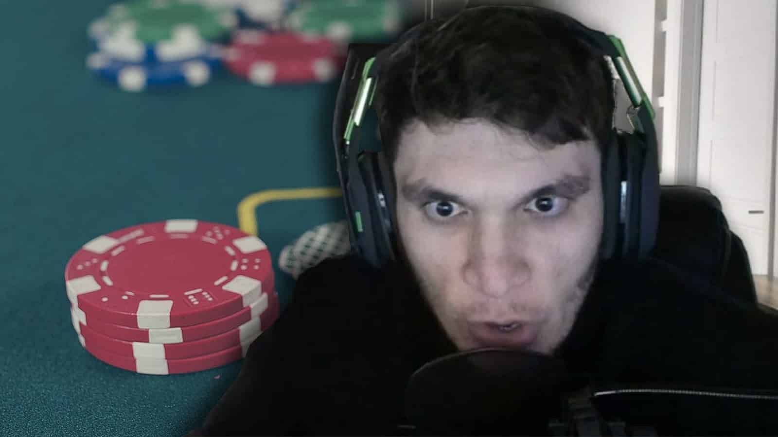 Trainwrecks lashes out at Minecraft stans (Image via ginx.tv)