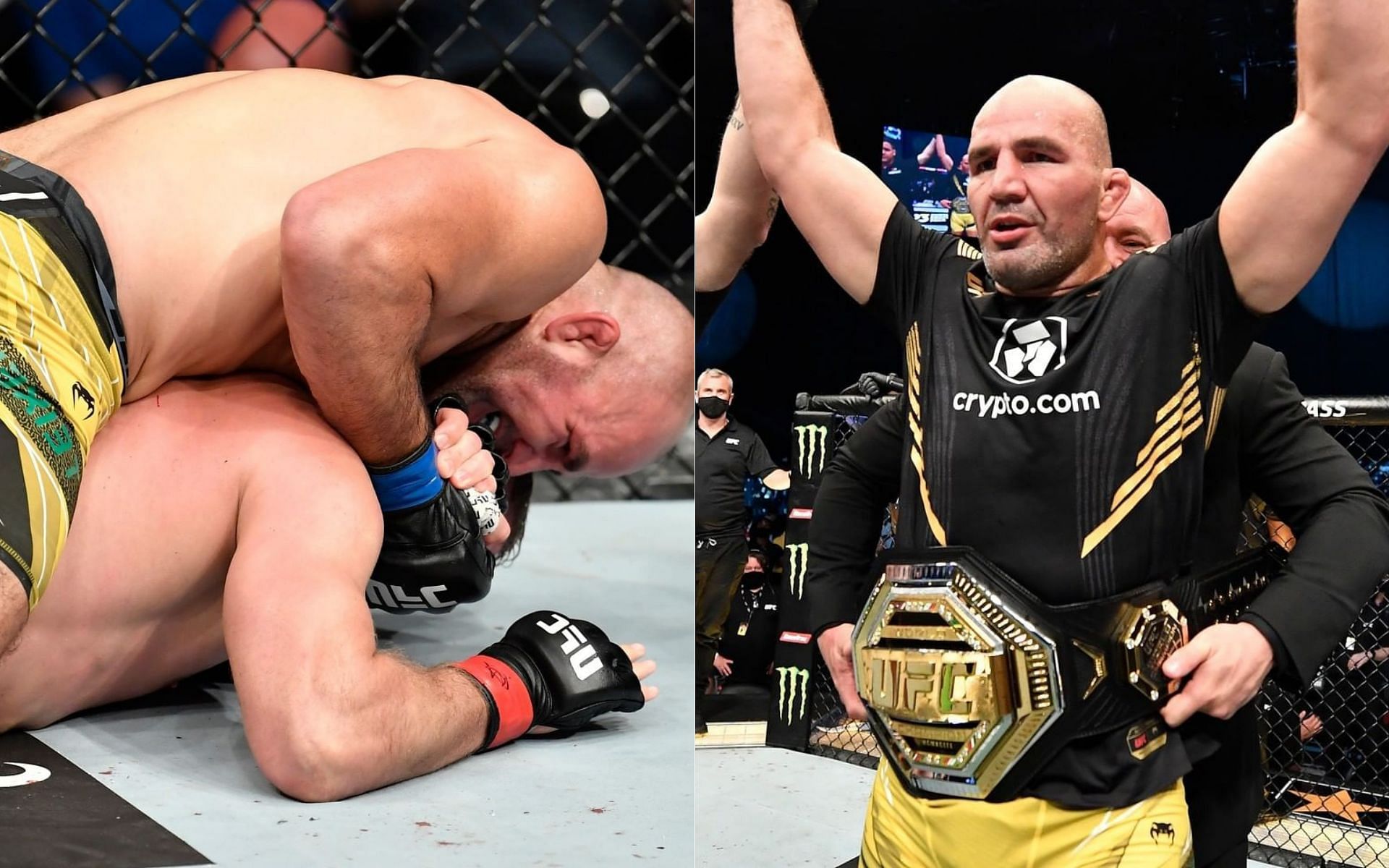 Glover Teixeira won the light heavyweight title at UFC 267 [Image credits: @ufc on Instagram]