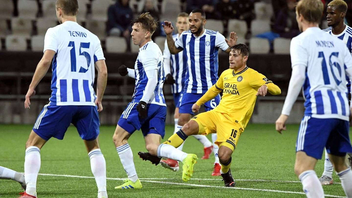 Maccabi Tel-Aviv thrashed HJK 5-0 in Helsinki last month