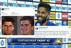 "Sky is Perfect no.3 for India!" - Fans react after Suryakumar Yadav steers India to a win against New Zealand in Jaipur in the 1st T20I