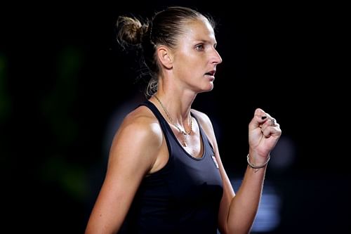 Karolina Pliskova at the 2021 WTA Finals