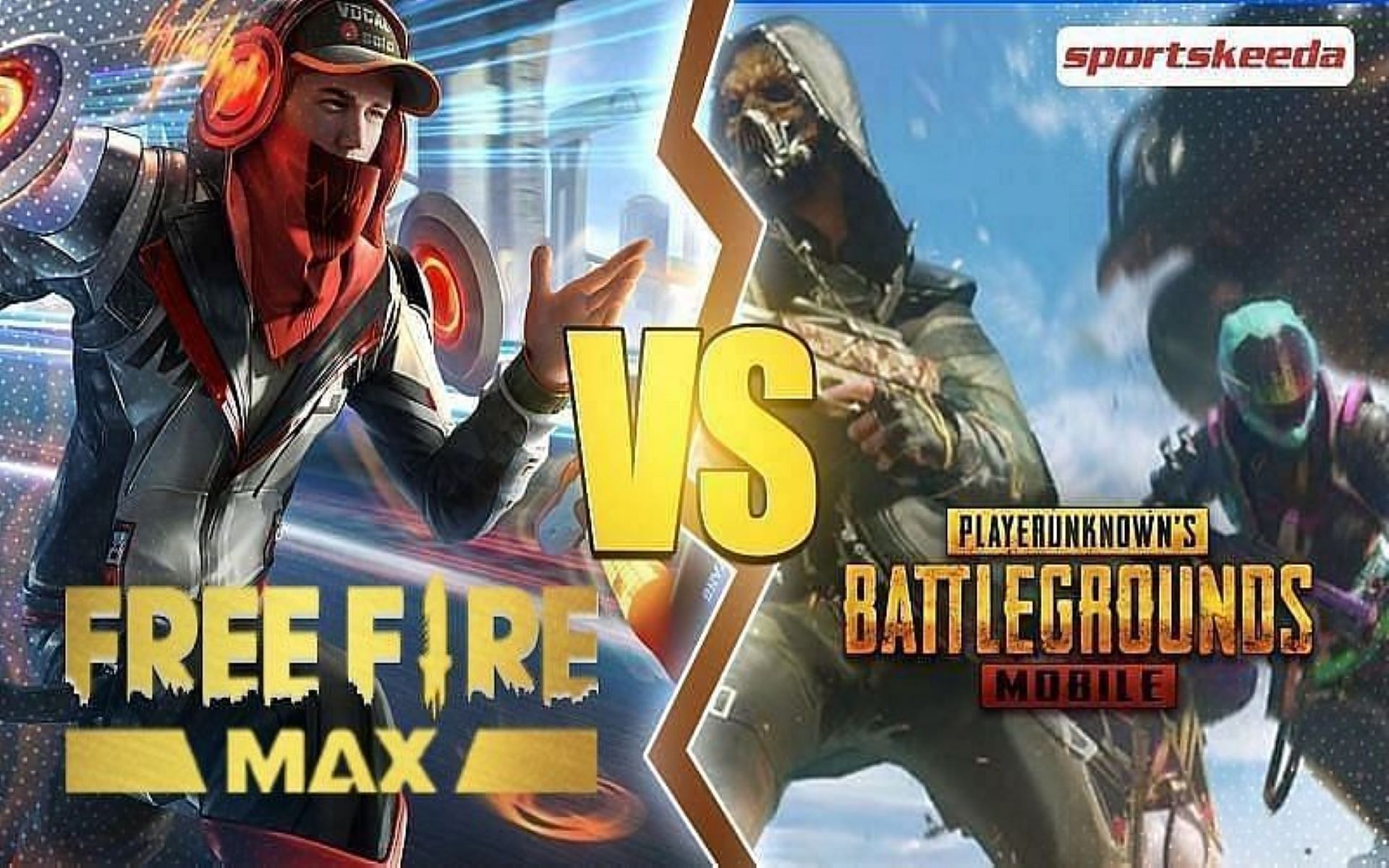 Comparing Free Fire MAX and PUBG Mobile for high end Android devices (Image via Sportskeeda)